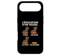 Éducation Teckel Chiot, Entrainement Dressage Humour Chien Coque pour iPhone Air