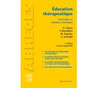 Éducation thérapeutique Prévention et maladies chroniques - Dominique Simon - Elsevier Masson - broché - Scolaire / Universitaire