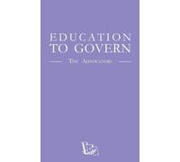 Education to Govern