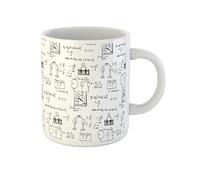 Éducation Vintage Et Théorie Des Lois De La Physique Scientifique Formule Mathématique Tasse À Café Drôle Tasse À Thé Durable Mug Cadeau Mignon Pour Bureau Pâques Collègue 330Ml