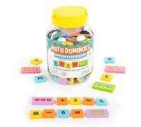 Learning Resources Dominos de Maths - Addition et soustraction, Jeu de Maths pour Enfants, nombres, opérations et Dominos avec Images, ressources mathématiques, Jeu de Dominos, dès 3 Ans