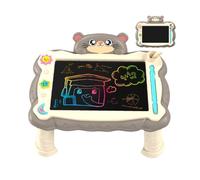 Educational LCD Writing Tablet, Reusable Kids Drawing Pad with Stand, Portable Learning & Art Tool for Home, School, Travel, Doodle Board 12.01x9.84x5.31 inches