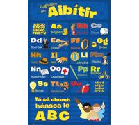 Educational - Learn the Alphabet ( Irish ) - Impression d'affiches - Taille 61x91,5 cm
