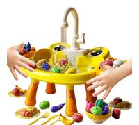 Educational Play Sink - Electric Water Circulation Kitchen Toy Set