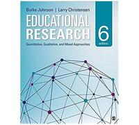Educational Research: Quantitative, Qualitative, And Mixed Approaches