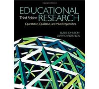 Educational Research: Quantitative, Qualitative, And Mixed Approaches