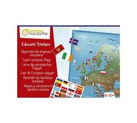 Educativ Stickers - Apprendre Les Drapeaux Européens