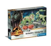 Educativo Clementoni Triceratopo+Velociraptor
