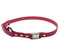 Educator Collier élastique à Bouton-Pression Rapide pour Chien, biothane, imperméable, inodore, Fermoir Facile à connecter et à déconnecter et Anneau en D avec Boucle élastique Confortable, réglable