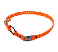 Educator Collier élastique pour chien, biothan, imperméable, inodore, facile à connecter et à déconnecter, fermeture et anneau en D avec boucle élastique confortable, réglable pour la personnalisation