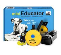 Educator E-Collar ET-300-1/2 Mile Mini collier d'entraînement à distance étanche à distance 100 niveaux d'entraînement plus vibration et son inclus
