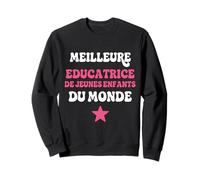 Educatrice de Jeunes Enfants Cadeau Fin d'année Merci Sweatshirt