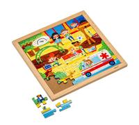Educo services d'urgence - ambulance ? 49 pièces de puzzle