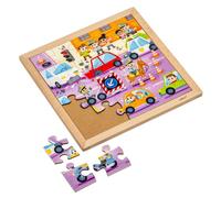 Educo services d'urgence - police ? 25 pièces de puzzle