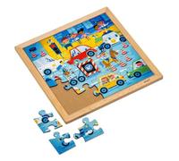 Educo Services d'urgence - Police | 25 pièces de Puzzle | ACTIE. | Educo - ref. 8719924067236 - 8719924067236 - Beige - Materiaux mixtes