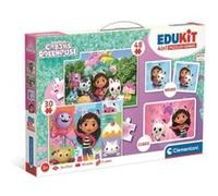 Edukit 4 en 1 Gabby et la maison magique CLEMENTONI Multicolore G