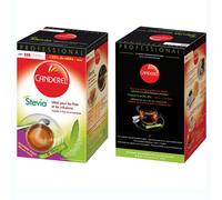 Edulcorant en poudre Stevia Canderel, boîte distributrice de 250 sticks