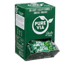 Edulcorant Stevia Pure Via - Boîte distributrice de 300 sticks