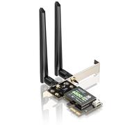 EDUP® Carte WiFi 7 PCIe BE6500 Tri-Bande, Bluetooth 5.4, PC Win 11