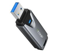 EDUP Mini adaptateur USB 3.0 WiFi 6E pour PC, AXE3000, 802.11ax, tri-bande 6 GHz/5 GHz/2,4 GHz, carte réseau sans fil USB, compatible Windows 11/10 (installer le pilote) et Linux (Plug and Play)