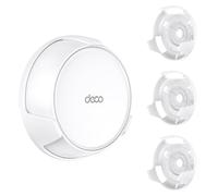 EDUP Support Mural pour TP-Link Deco WiFi 7 BE23/BE25/BE3600/BE5000/WB7200/WB10800/WB14400, Gain de Place avec Gestion des Câbles Cachée, Design Sécurisé et Élégant(Blanc, Lot de 3)