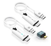 EDUP Wireless HDMI Transmitter and Receiver, 1080P Wireless HDMI Extender 165FT/50M Range, Plug&Play, Video Audio Projection for Desktop, PC, TV Box, PS4/5 to TV/Projector (Mini HDMI Adapter)