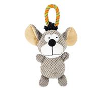 Edupet 06005AA Jouet pour Chien avec Corde, couine, Souris