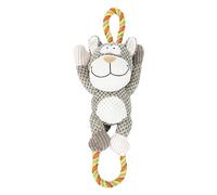 Edupet 06007AA Jouet pour Chien avec Corde, couine, Chat