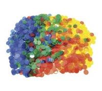 Eduplay 120155 transparent compter jeu puces (lot de 1000 bâtonnets)