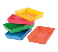 EDUPLAY 120757 Lot de 5 bols en matière L 18,5 x 12,5 x 3 cm