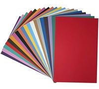 EDUPLAY Lot de 20 Feuilles de Caoutchouc Mousse DIN A3, 800026, Multicolore