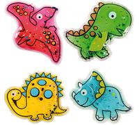 EDUPLAY Lot de 4 dinosaures en gel