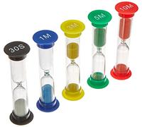 EDUPLAY Lot de sabliers école, multicolore