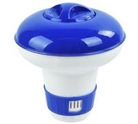 EduPlayte Distributeur De Chlore Pour Piscine, Diffuseur De Chlore Flottant, Distributeur De Chlore Pour Piscine, Spa, Fontaines, Jaune