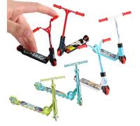 EduPlayte Lot de 6 Mini Trottinettes, Mini Skateboard, Doigt Scooter Scooter Set, pour Entraînement et Loisirs, Jouet de Jouets Educatifs Jouets Fête pour Enfant Adultes