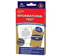 Edupress Cartes d’apprentissage de compréhension de lecture Text informatif bleu