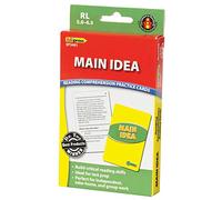 Edupress EP-3401 Lot de 52 cartes d'entraînement d'idées principales Niveau 5 à 16,5 cm Hauteur 1,9 cm Largeur 9,6 cm Longueur 16,5 cm