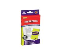 Edupress EP63064 Cartes d'entraînement à la compréhension de la Lecture, inférence, Niveau Bleu, M