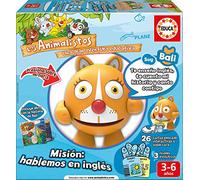 Éduque le chaton Borrás Bali - 17248 - 1 animaliste - 26 poissons interactif Double Face - un livre avec l'histoire des personnages - une lettre de nettoyage