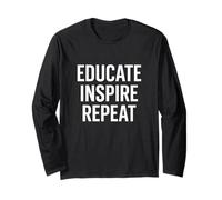 Éduquer, inspirer, répéter - Design de motivation des enseignants Manche Longue