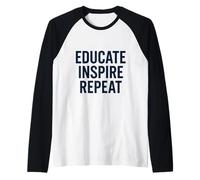 Éduquer, inspirer, répéter - Design de motivation des enseignants Manche Raglan