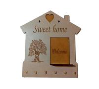 EDURAIT Porte-clés mural accessoire élégant et pratique, idéal pour la maison et le bureau, cadeau parfait pour une nouvelle maison. (CACTUS)