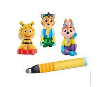 Edurino Bundle à partir de 3 ans - Apprendre avec l'abeille Maja, Leo & Ari | Apprentissage numérique ludique, à partir de 3 ans, 3 mondes d'apprentissage, confiance en soi, sentiments, corps et sens