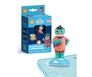 Edurino Figurine Ollie résoudre les problèmes et argumenter à partir de 4 ans avec application | Jeu éducatif innovant et numérique | Identifier et reconnaître les problèmes | Trouver des solutions |