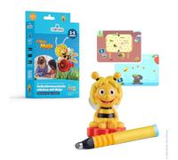 Edurino Kit de démarrage L'abeille Maja renforce la confiance en soi avec Maya à partir de 3 ans avec stylet | Jeu éducatif innovant et numérique | Confiance en soi | Persévérance | Autonomie