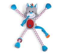 Edushape Chaton en peluche avec points Velcro