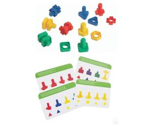 Edushape - Ed 926144 - Vis et boulons - 144 pièces