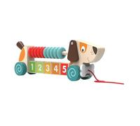Edushape Figurine à Tirer Counting Pull-A-Pup