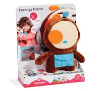 Edushape Sentiments Friend Plush Toy - Animal Animal Child Development Toy pour enseigner les competences sociales emotionnelles essentielles - B