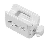 Eduuyvee Boîte de récupération de poudre de trempage portable pour ongles - Double couche - Pratique - Boîte de restauration de pour ongles